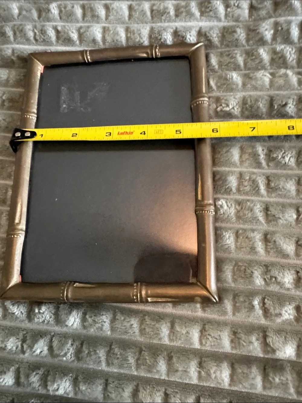 Brass Bamboo-Style Metallic Picture Frame